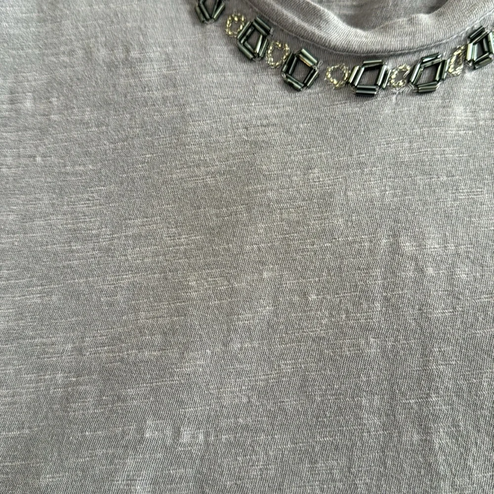 Loft Scoopneck Embellished Tee - Picture 4 of 6